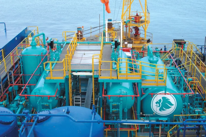 Expro offshore production facilities